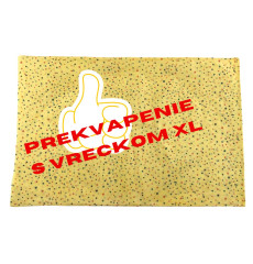 Voskové vrecko XL - farebné bodky