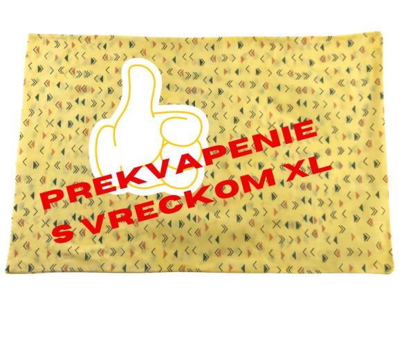 Voskové vrecko XL - drobná geometria